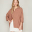 Blusa Taormina Terracota - Blusa