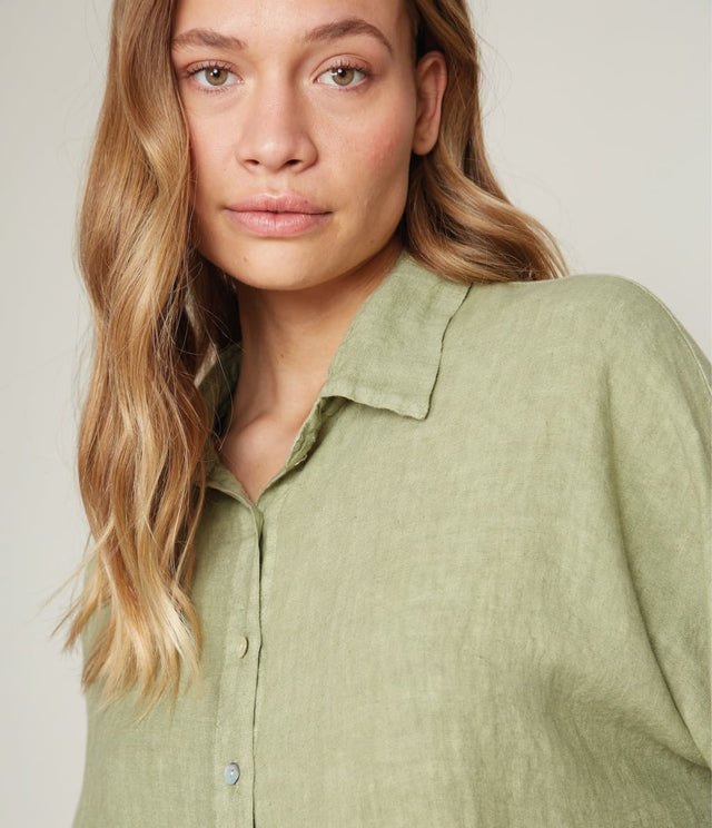 Blusa Taormina Verde Oliva - Blusa