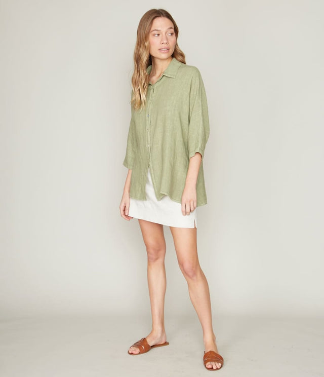 Blusa Taormina Verde Oliva - Blusa