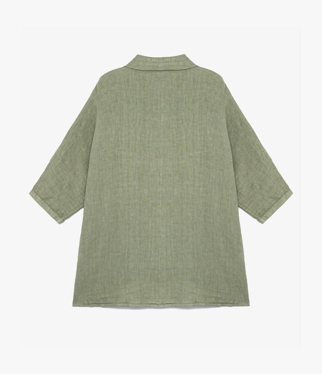 Blusa Taormina Verde Oliva - Blusa