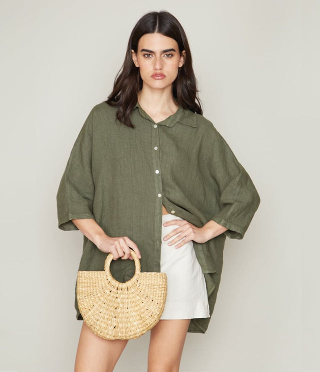 Blusa Taormina Verde Pino - Blusa