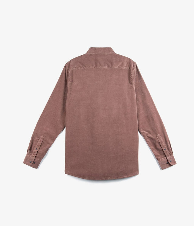 Camisa Cotelé Collins Café - Camisa