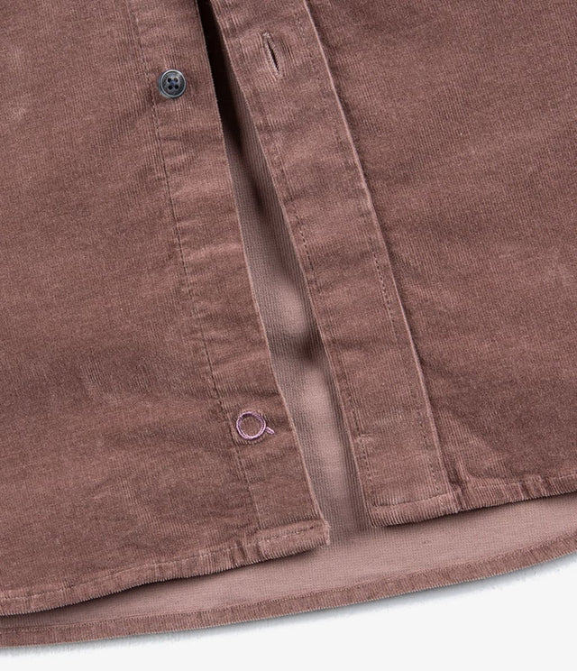 Camisa Cotelé Collins Café - Camisa