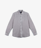 Camisa Cotelé Collins Gris - Camisa