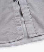 Camisa Cotelé Collins Gris - Camisa