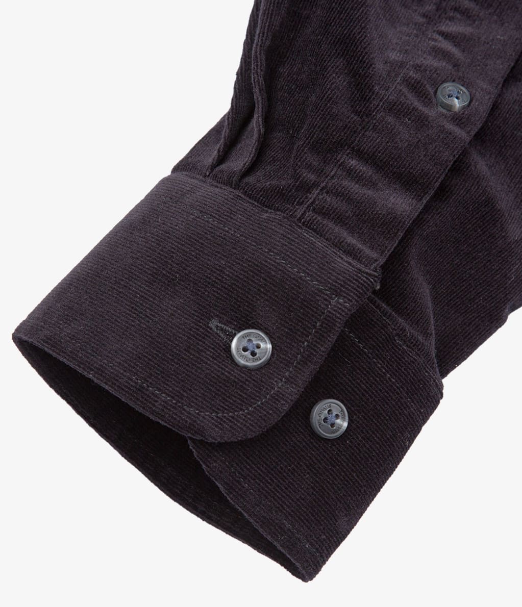 Camisa Cotelé Collins Negro - Camisa