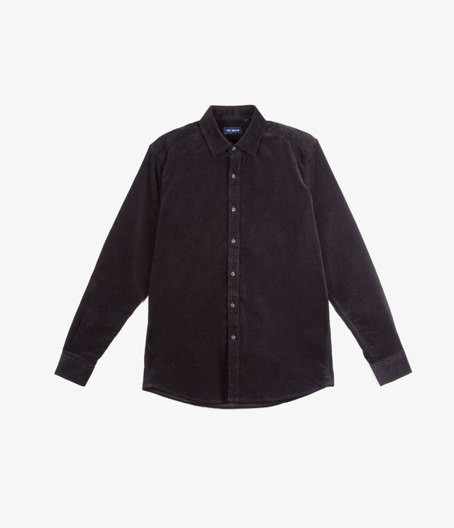Camisa Cotelé Collins Negro - Camisa