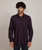 Camisa Franela Delgada Azul - Camisa