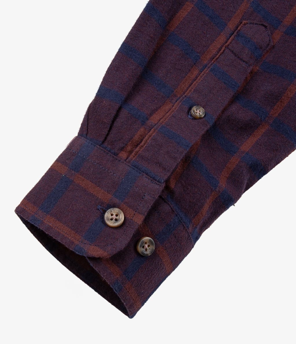 Camisa Franela Delgada Azul - Camisa