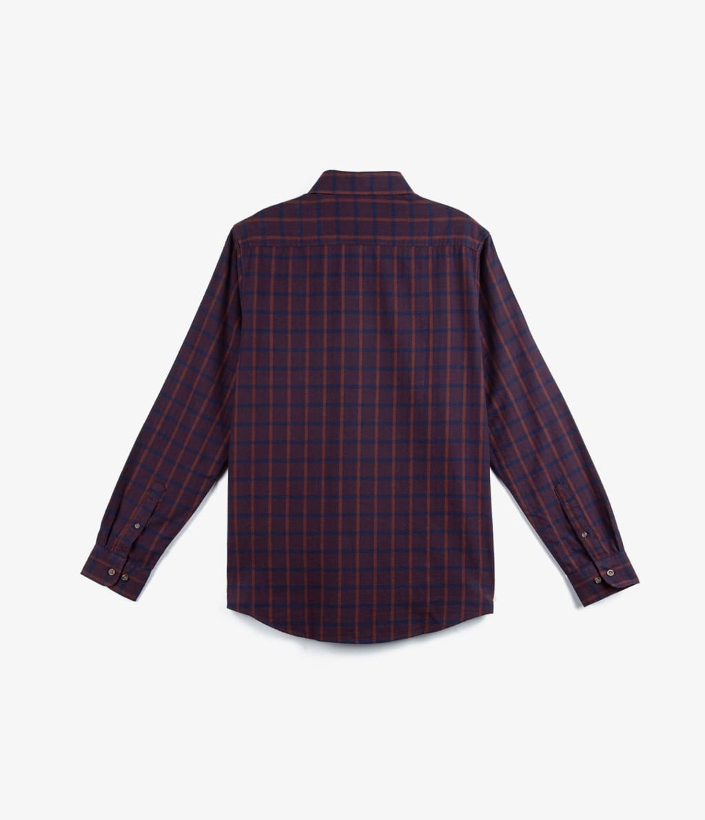Camisa Franela Delgada Azul - Camisa