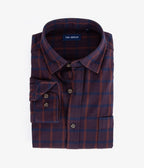 Camisa Franela Delgada Azul - Camisa