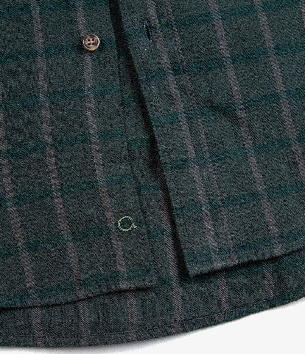 Camisa Franela Delgada Verde - Camisa