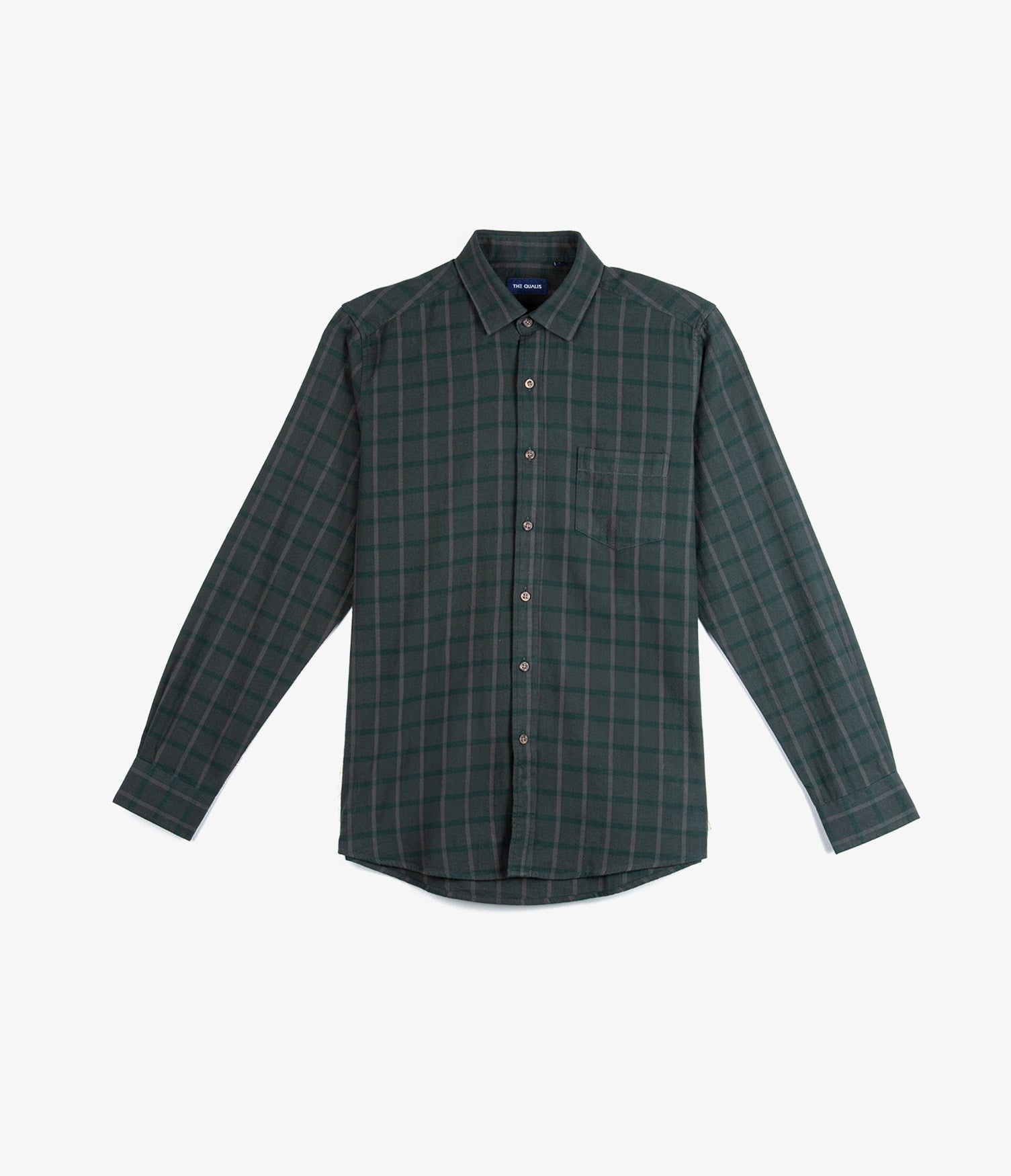 Camisa Franela Delgada Verde - Camisa