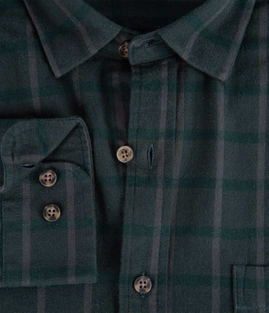 Camisa Franela Delgada Verde - Camisa