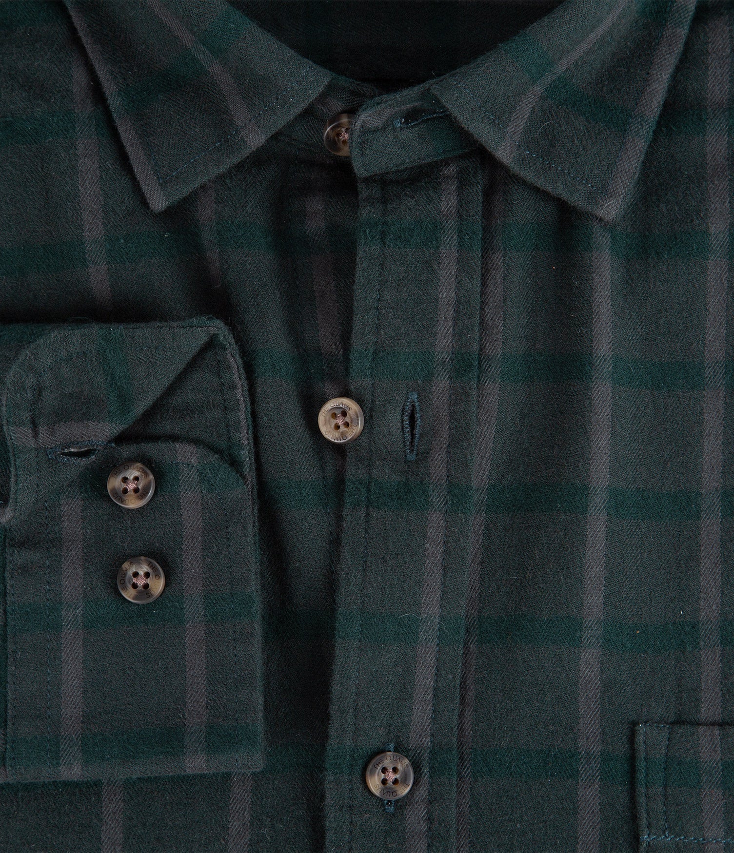 Camisa Franela Delgada Verde - Camisa