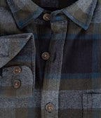 Camisa Franela Gruesa Azul - Camisa