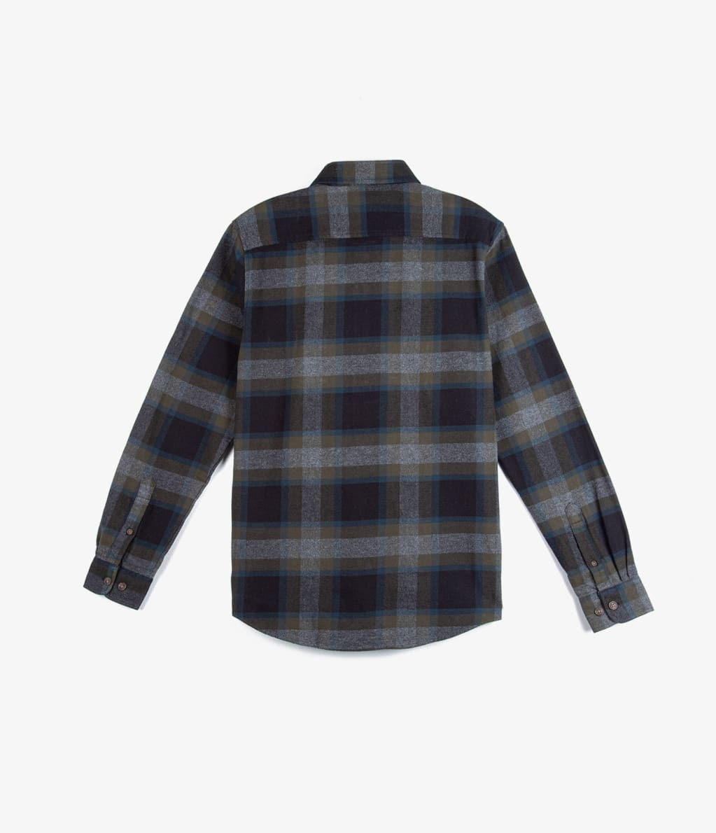 Camisa Franela Gruesa Azul - Camisa