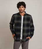 Camisa Franela Gruesa Azul - Camisa