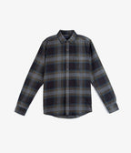 Camisa Franela Gruesa Azul - Camisa