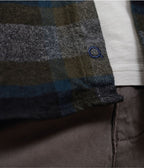 Camisa Franela Gruesa Azul - Camisa