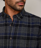 Camisa Franela Gruesa Café - Camisa
