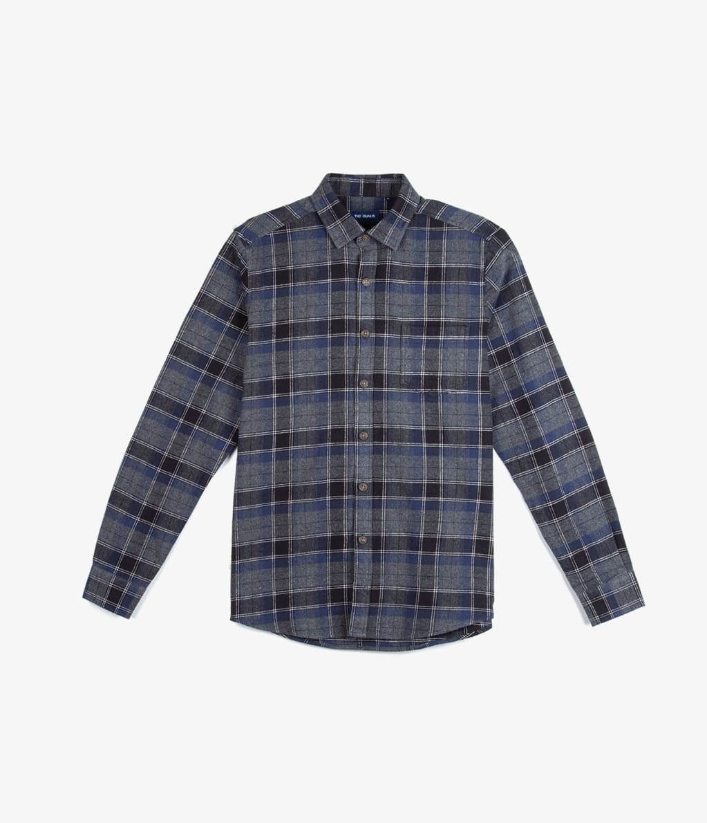 Camisa Franela Gruesa Café - Camisa