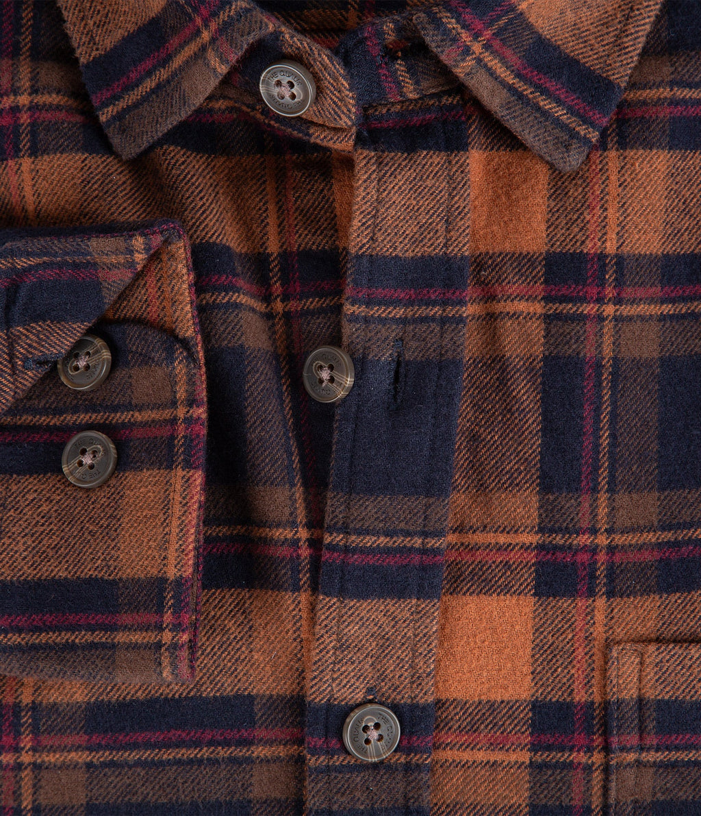 Camisa Franela Gruesa Beige - Camisa