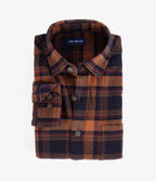 Camisa Franela Gruesa Beige - Camisa