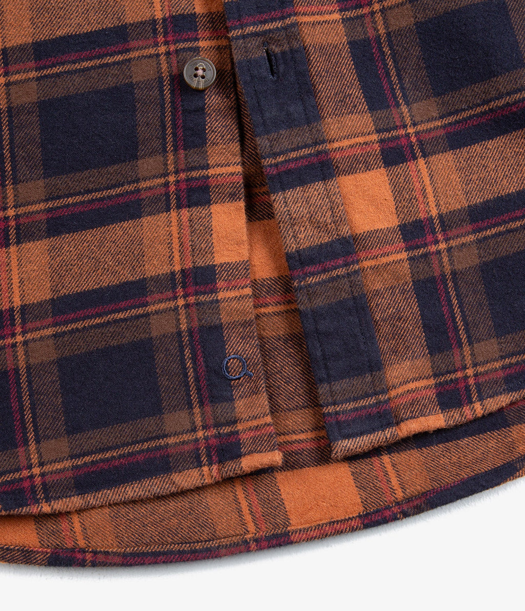 Camisa Franela Gruesa Beige - Camisa