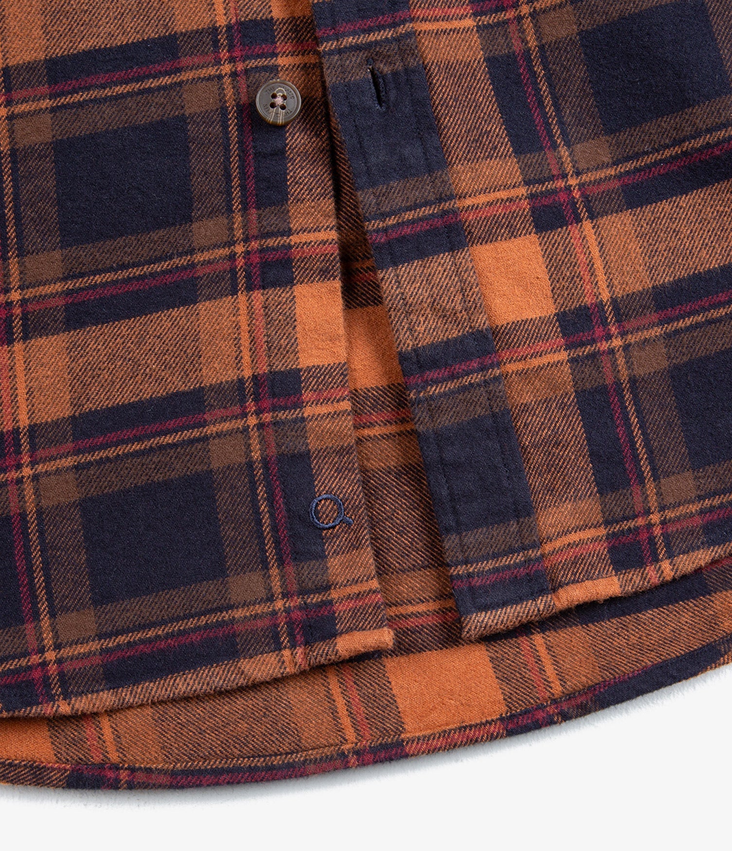 Camisa Franela Gruesa Beige - Camisa