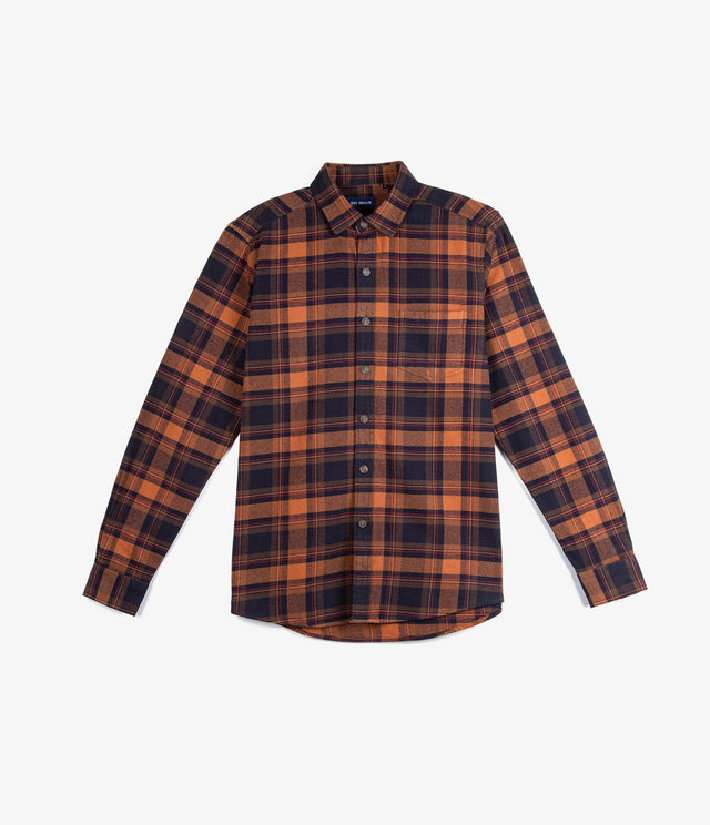 Camisa Franela Gruesa Beige - Camisa