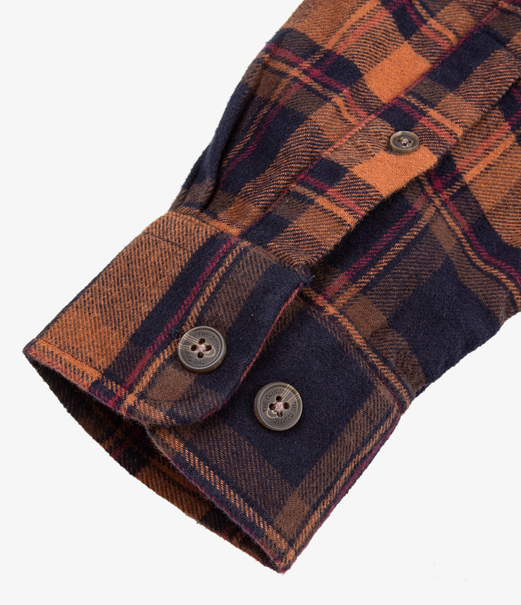 Camisa Franela Gruesa Beige - Camisa