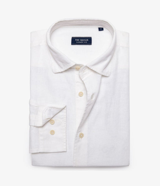  Vilebrequin Camisa de lino sólido para hombre-XL