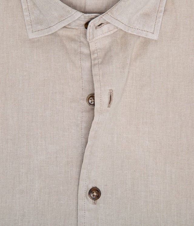 Camisa Gerry M/C Café - Camisa