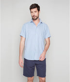 Camisa Gerry M/C Celeste - Camisa