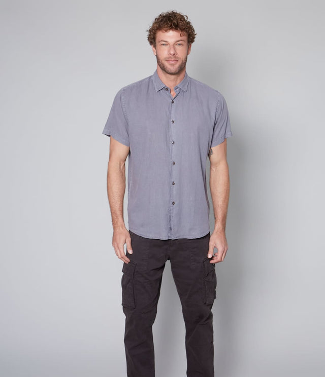 Camisa Gerry M/C Gris - Camisa