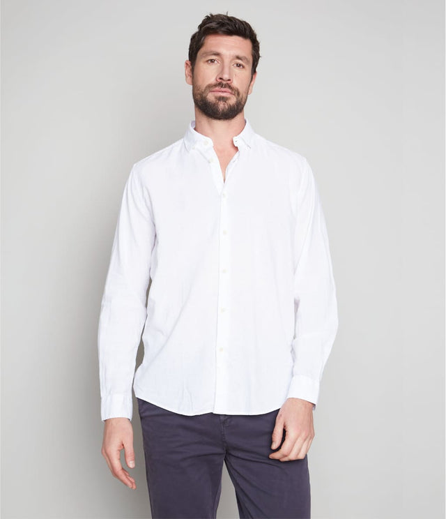 Camisa Gerry M/L Blanco - Camisa