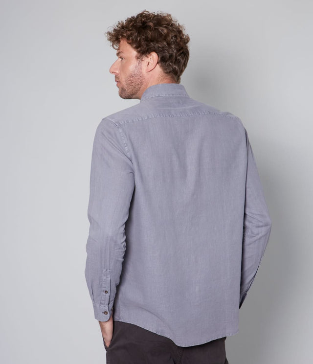 Camisa Gerry M/L Gris - Camisa