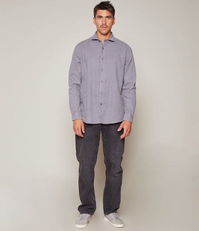 Camisa Gerry M/L Gris - Camisa