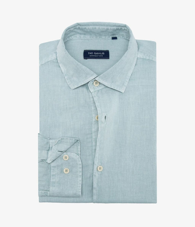 Camisa Gerry M/L Verde Agua - Camisa