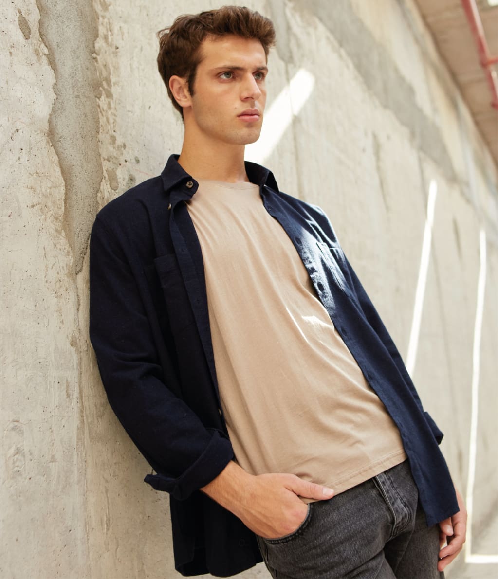 Camisa Gideon Azul oscuro - Camisa