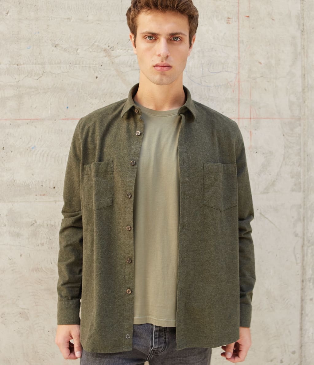 Camisa Gideon Verde - Camisa