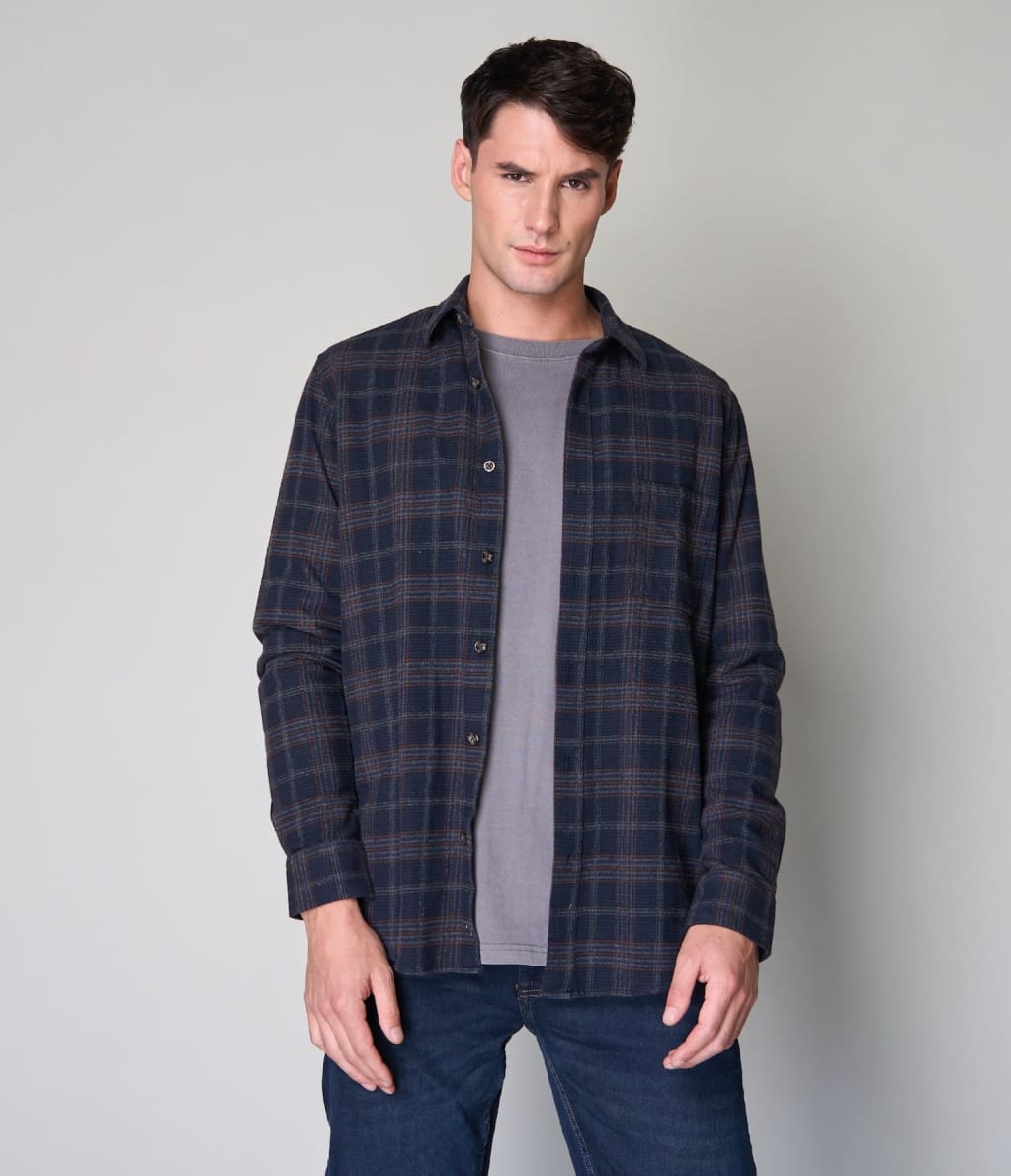 Camisa Hans Azul - Camisa