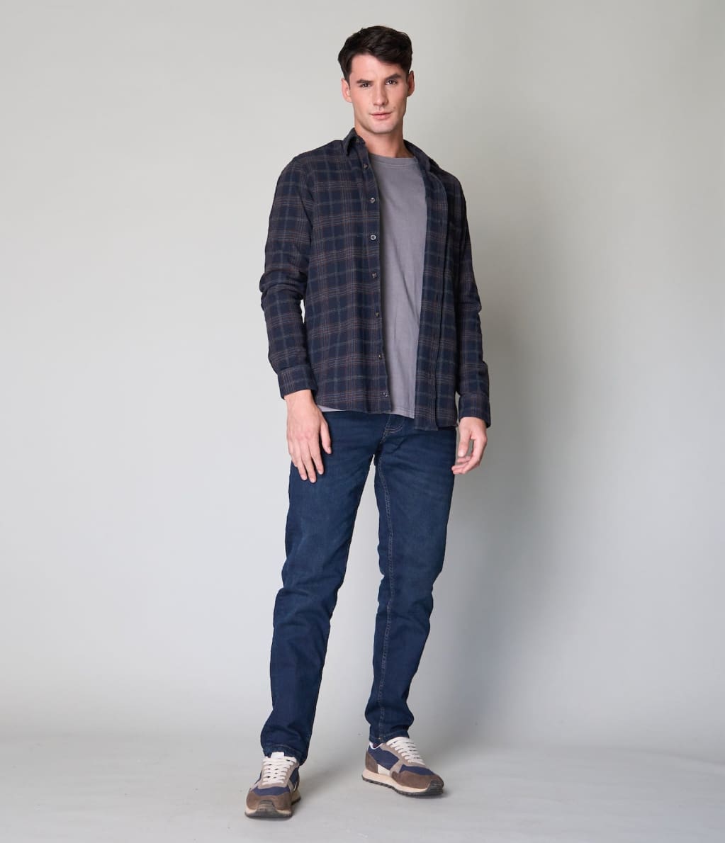Camisa Hans Azul - Camisa