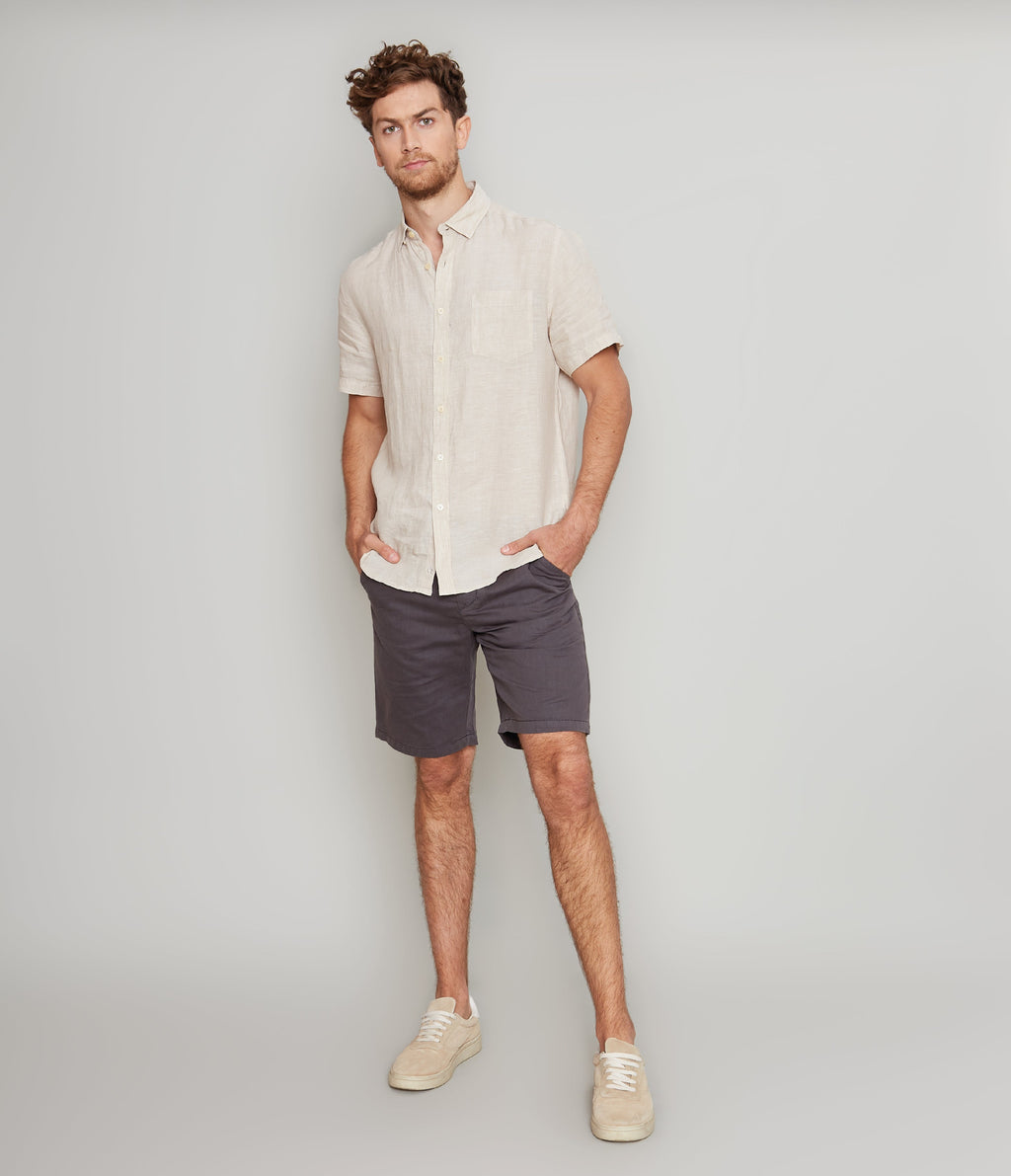 Camisa Manly Beige - Camisa