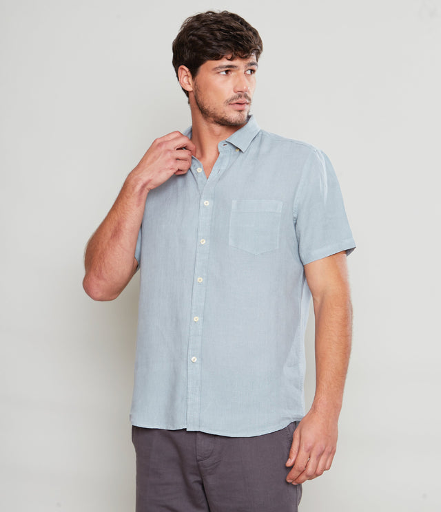 Camisa Manly Verde Agua - Camisa