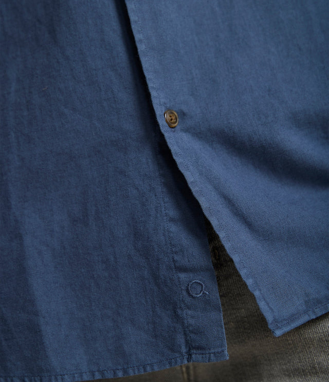 Camisa Alven Manga Corta Azul Navy - Camisa