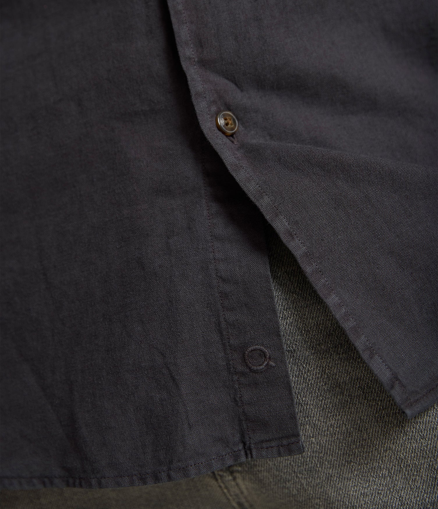Camisa Alven Manga Corta Gris - Camisa