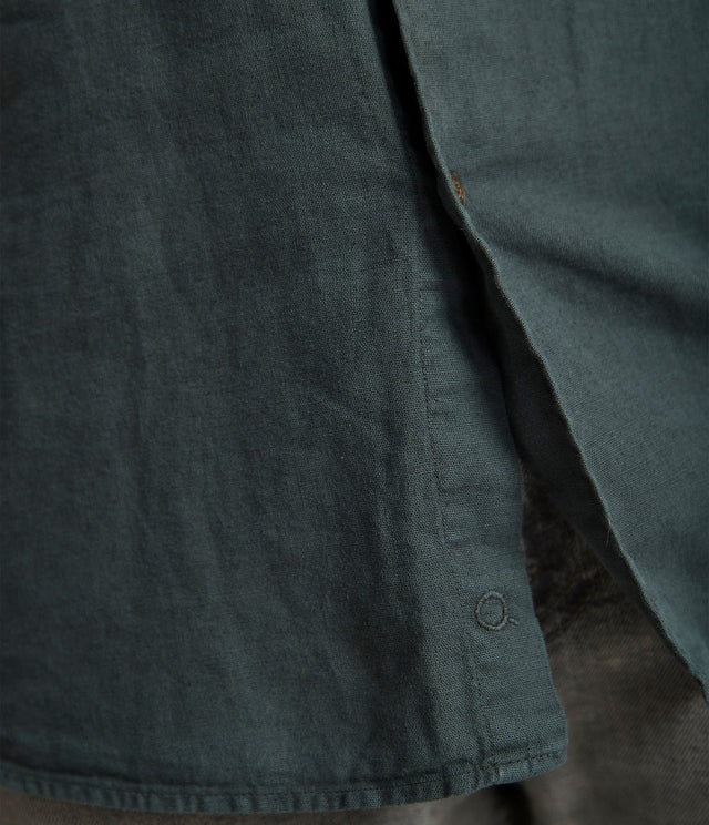 Camisa Alven Manga Corta Verde Oscuro - Camisa