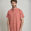 Camisa Alven Manga Corta Terracota - Camisa